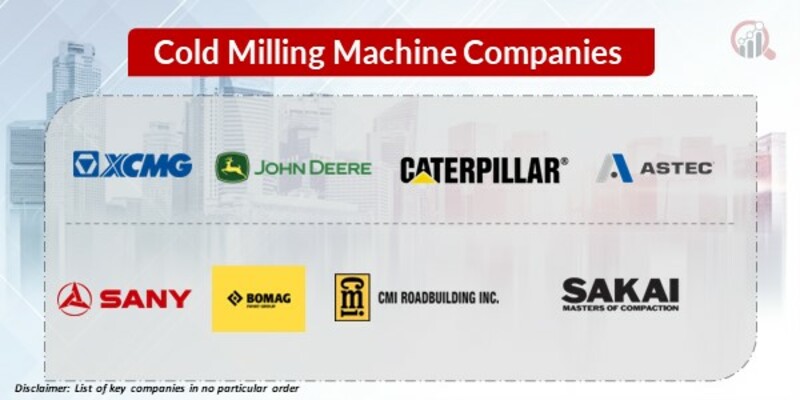 Cold Milling Machine Key Companies