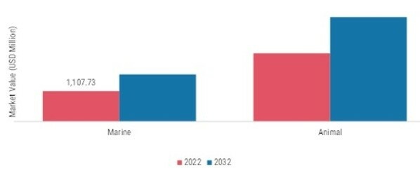 Collagen Ingredients Market, by Source, 2022 & 2032