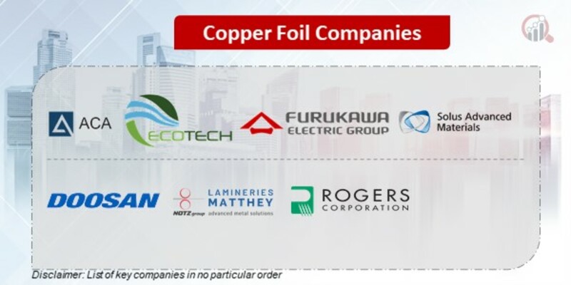 Copper Foil Key Companies 