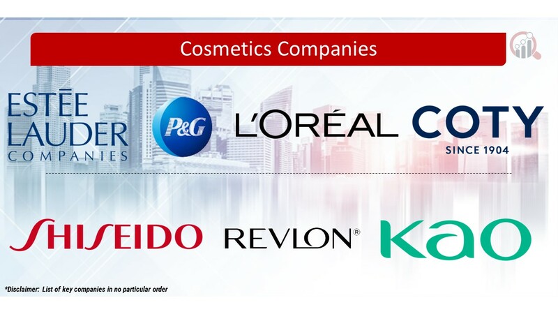 Cosmetics Key Companies
