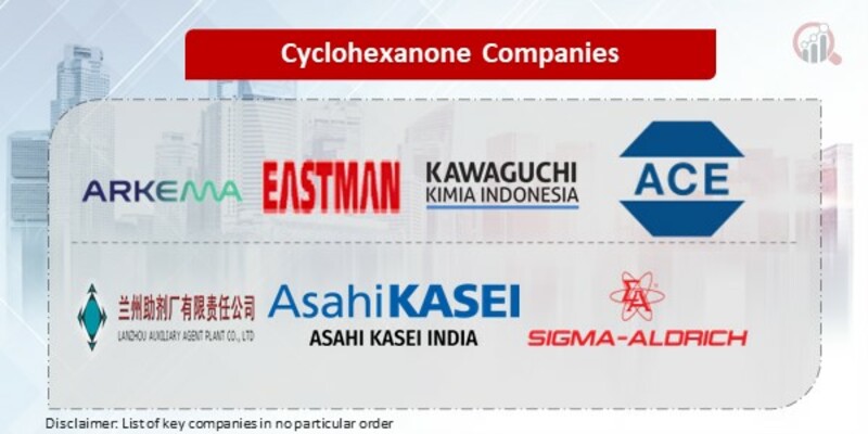 Cyclohexanone Key Companies