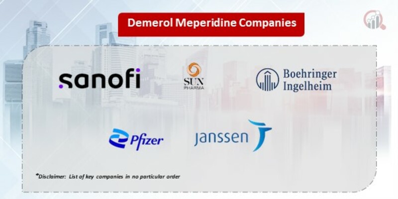 Demerol Meperidine Key Companies