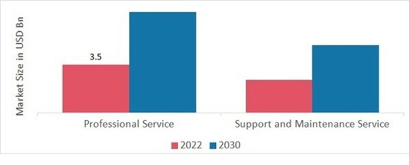 Digital Experience Management Software Market, by Service, 2022 & 2030