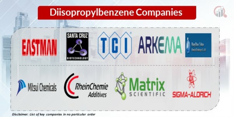 Diisopropylbenzene Key Companies