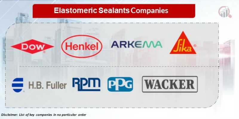 Elastomeric sealant Key Companies
