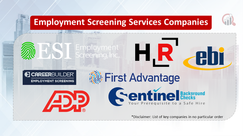 Employment Screening Services Companies