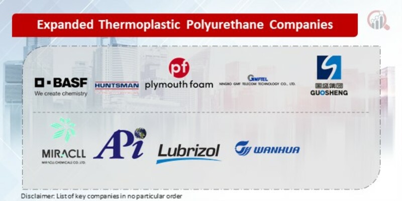 Expanded Thermoplastic Polyurethane Key Companies