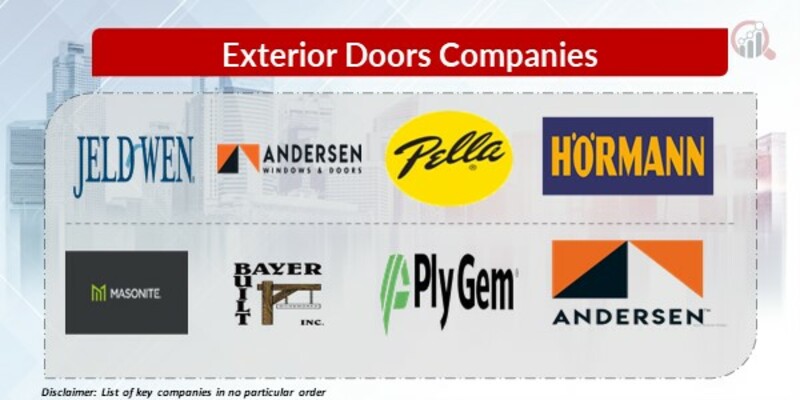 Exterior Doors Key Companies