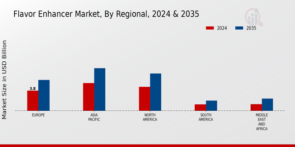 Flavor Enhancer Market Regional Insights