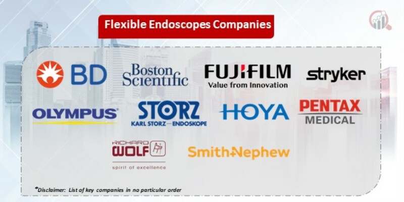 Flexible Endoscopes Key Companies