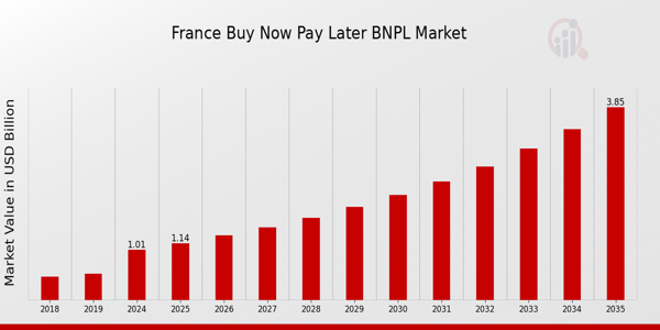 France Buy Now Pay Later (BNPL) Market size