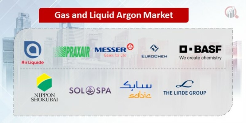 Gas and Liquid Argon Key Companies 