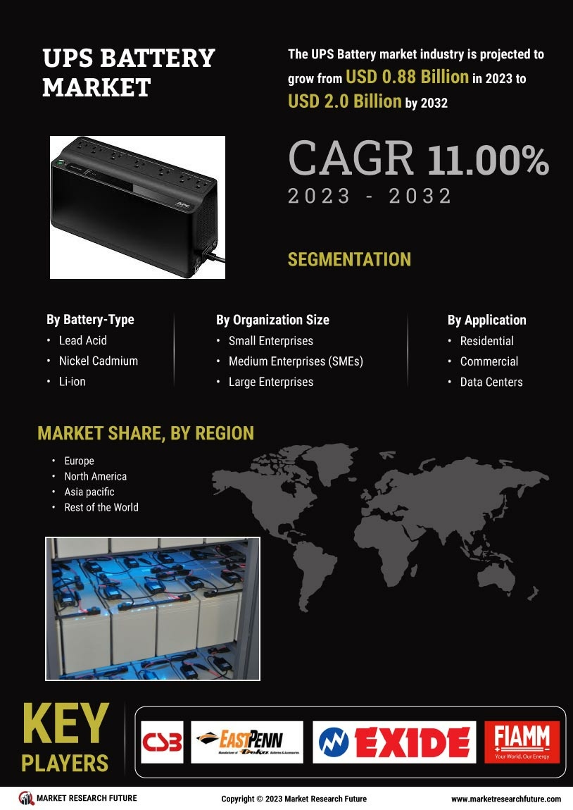 UPS Battery Market