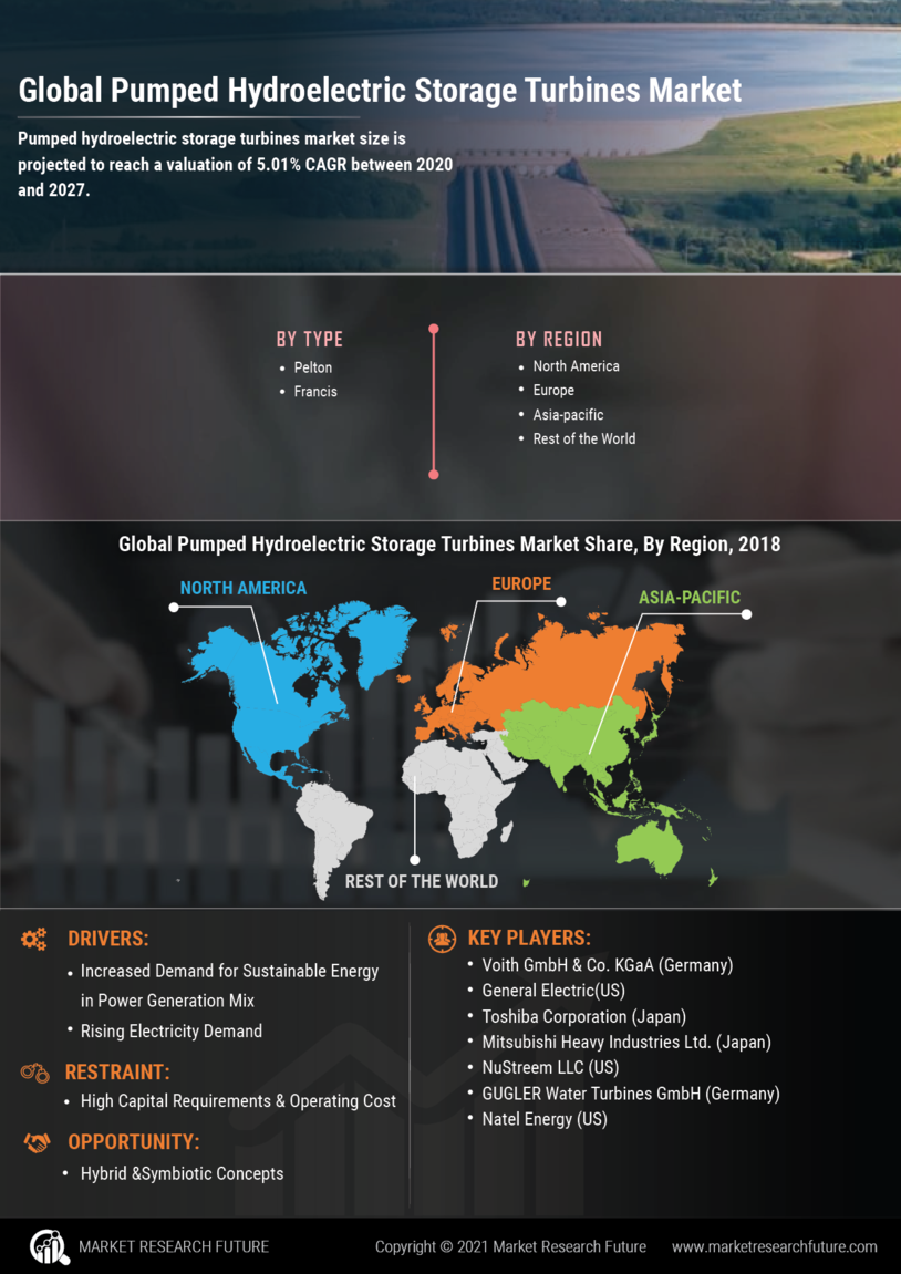 Pumped Hydroelectric Storage Turbines Market