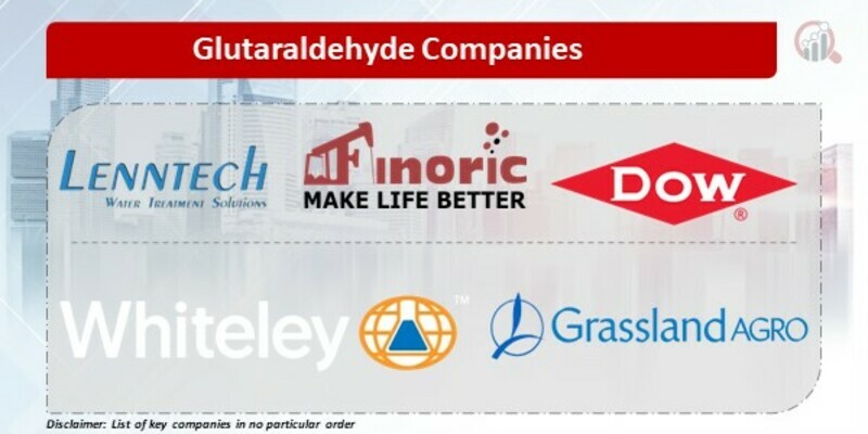 Glutaraldehyde Key Companies