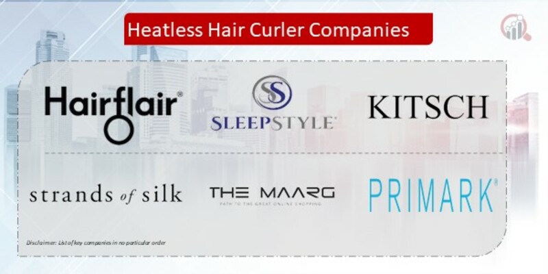 Heatless Hair Curler Key Companies