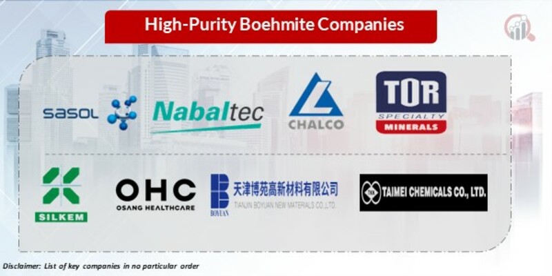High-Purity Boehmite Key Companies