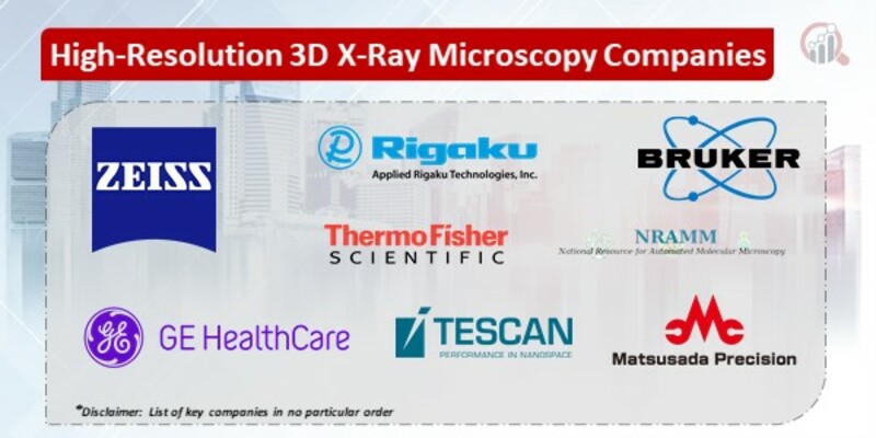 High-Resolution 3D X-Ray Microscopy Key Companies