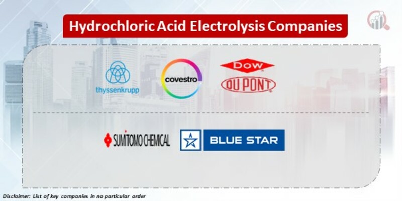 Hydrochloric Acid Electrolysis Key Companies 