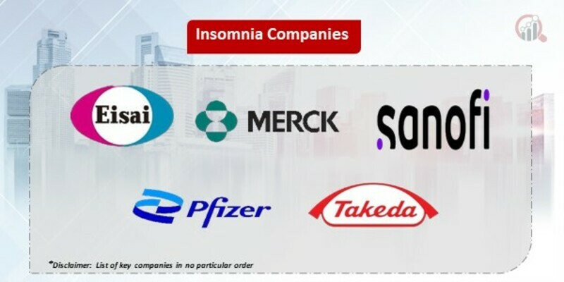 Asia Pacific Insomnia Key Companies