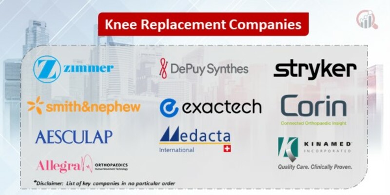 Knee Replacement Key Companies