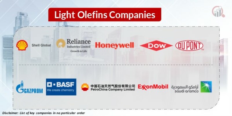 Light Olefins Key Companies