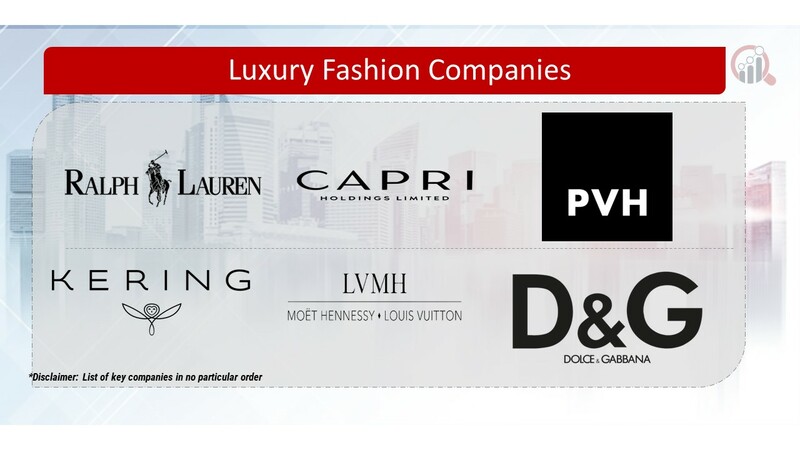 Luxury Fashion Key Companies