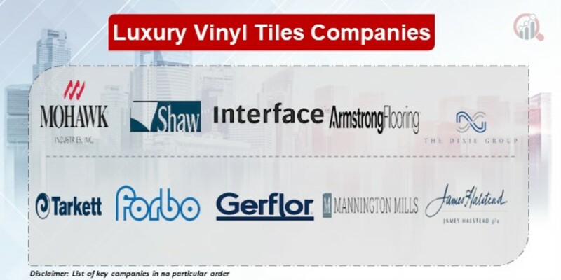 Luxury Vinyl Tiles Key Companies