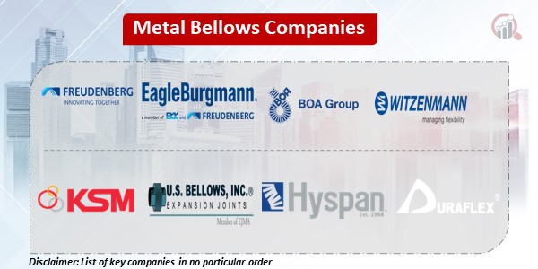 Metal Bellows Key Companies