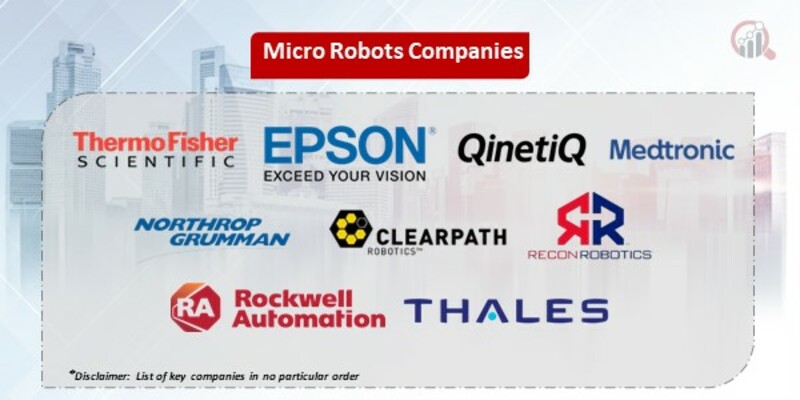 Micro Robots Key Companies