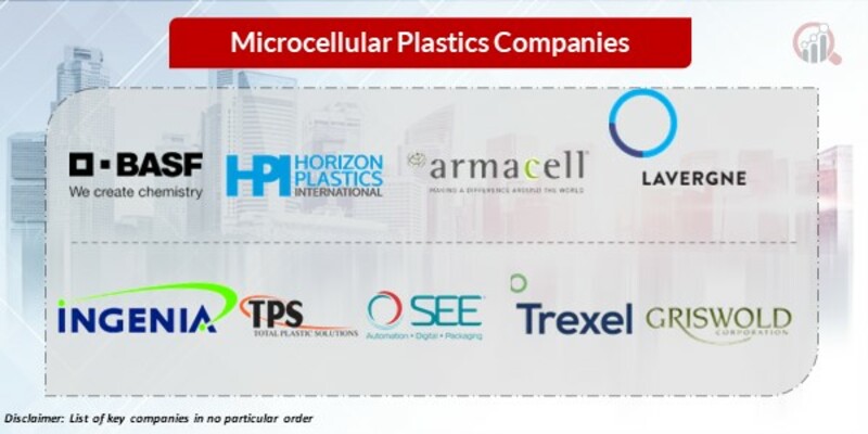 Microcellular plastics Key Companies