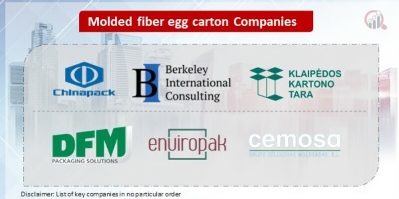 Molded Fiber Egg Carton Key Companies