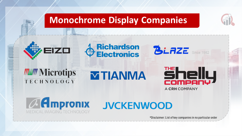 Monochrome Display Market