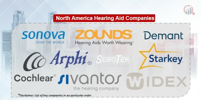 North America Hearing Aid Key Companies