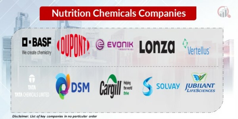 Nutrition Chemicals Key Companies