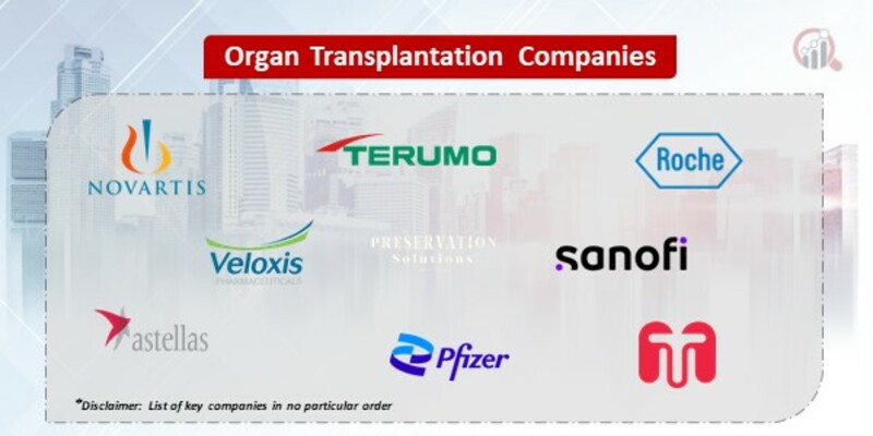Organ Transplantation Key Companies