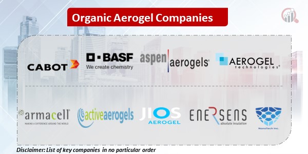 Organic Aerogel Key Companies