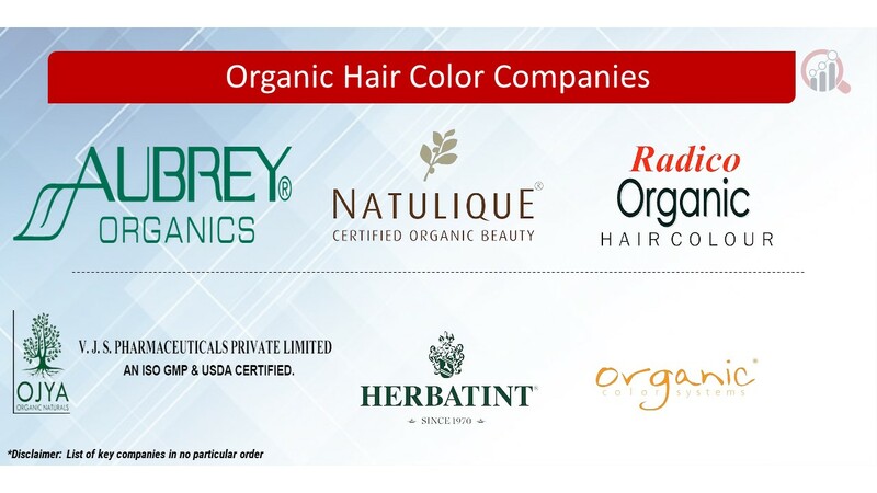 Organic Hair Color Key Companies