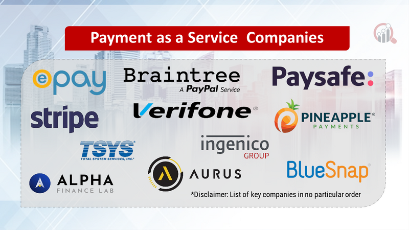 Payment as a Service Companies