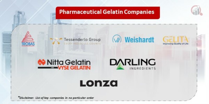 Pharmaceutical Gelatin Key Companies