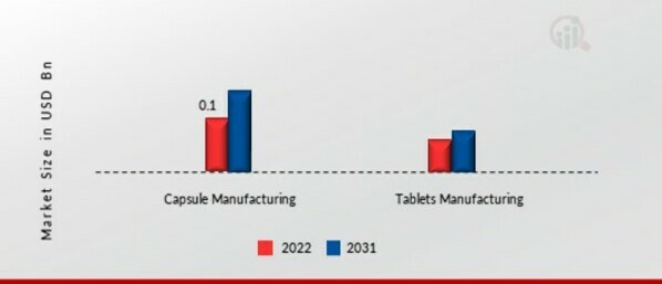 Pharmaceutical Grade Lactose Market, by Application, 2022 & 2032 (USD Billion)