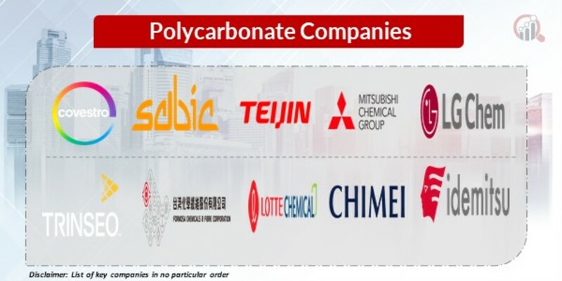 Polycarbonate Key Companies