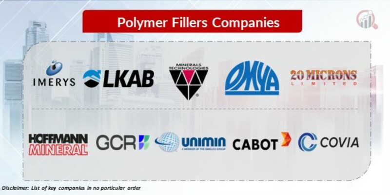 polymer fillers Key Companies