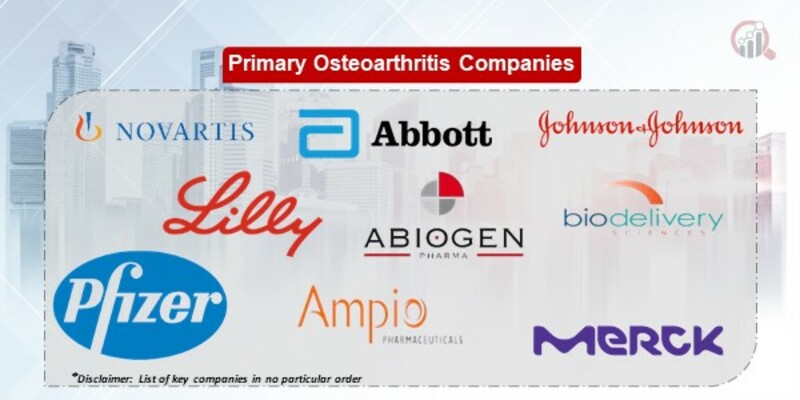 Primary Osteoarthritis Key Companies