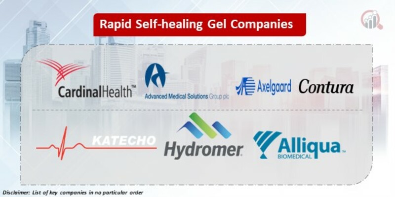 Rapid Self-healing Gel Key Companies