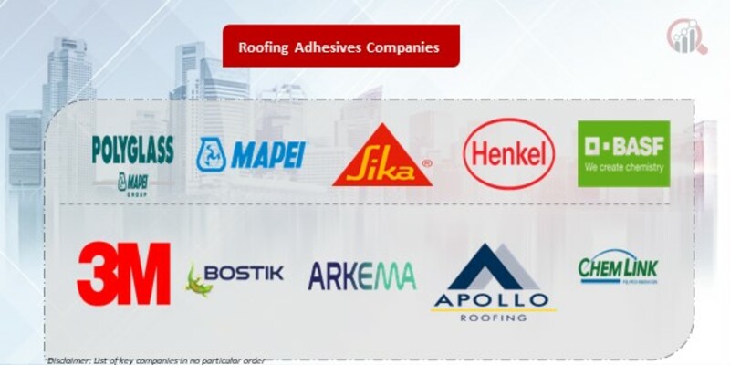 Roofing Adhesives Key Companies