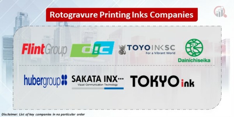 Rotogravure Printing Inks Key Companies