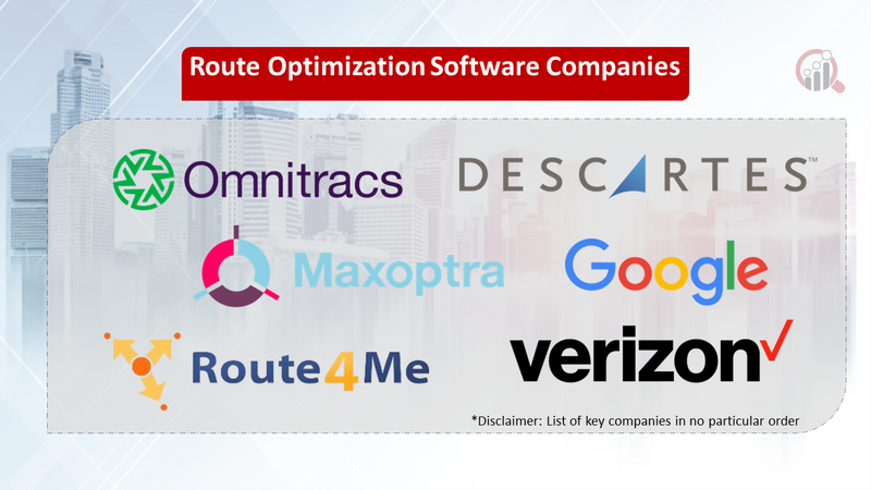 Route Optimization Software companies