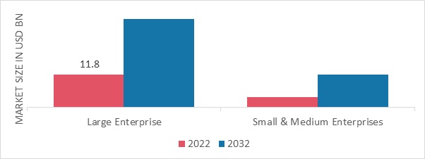 Server Operating System Market, by Enterprise Type, 2022 & 2032