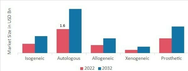 Skin Graft Market, by Graft, 2022 & 2032